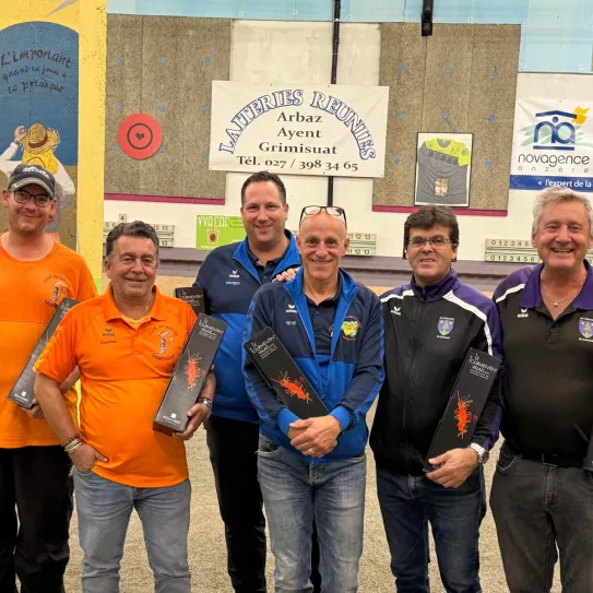 Podium "Grand-Prix Rouvinez"